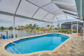 Canal-View Oasis with Grill in Cape Coral!
